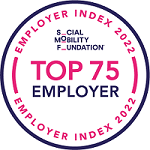 Social Mobility Foundation Emblem: Employer index 2022, Social Mobility Foundation Top 75 Employer
